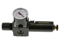Filter-Regulator G1/4'' 1600 l/min 0.2-6.0bar/3-87psi Semi-Auto Metal Multifix 1