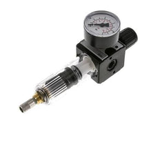 Filter-Regulator G1/4'' 1600 l/min 0.2-6.0bar/3-87psi Auto (Closed Without Pressure) Polycarbonate Multifix 1