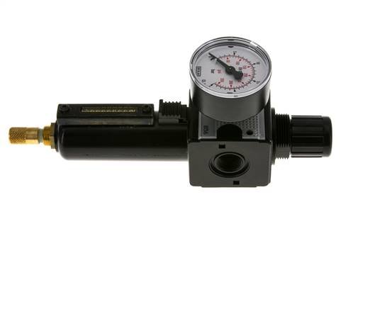Filter-Regulator G3/8'' 1600 l/min 0.5-16.0bar/7-232psi Auto Metal Multifix 1