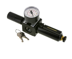 Filter-Regulator G3/8'' 1600 l/min 0.5-10.0bar/7-145psi Semi-Auto Cylinder Lock Metal Multifix 1