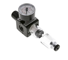 Filter-Regulator G1/4'' 1600 l/min 0.5-16.0bar/7-232psi Semi-Auto Polycarbonate Multifix 1