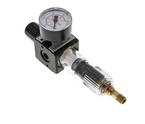 Filter-Regulator G1/4'' 1600 l/min 0.5-16.0bar/7-232psi Auto Polycarbonate Multifix 1