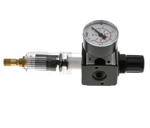 Filter-Regulator G1/4'' 1600 l/min 0.5-16.0bar/7-232psi Auto Polycarbonate Multifix 1