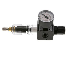 Filter-Regulator G1/4'' 1600 l/min 0.5-10.0bar/7-145psi Auto (Closed Without Pressure) Polycarbonate Multifix 1
