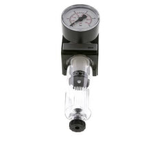 Filter-Regulator G3/8'' 1600 l/min 0.5-16.0bar/7-232psi Semi-Auto Polycarbonate Multifix 1