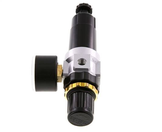 Filter-Regulator G1/8'' 350 l/min 0.5-10.0bar/7-145psi Semi-Auto Metal Standard 0