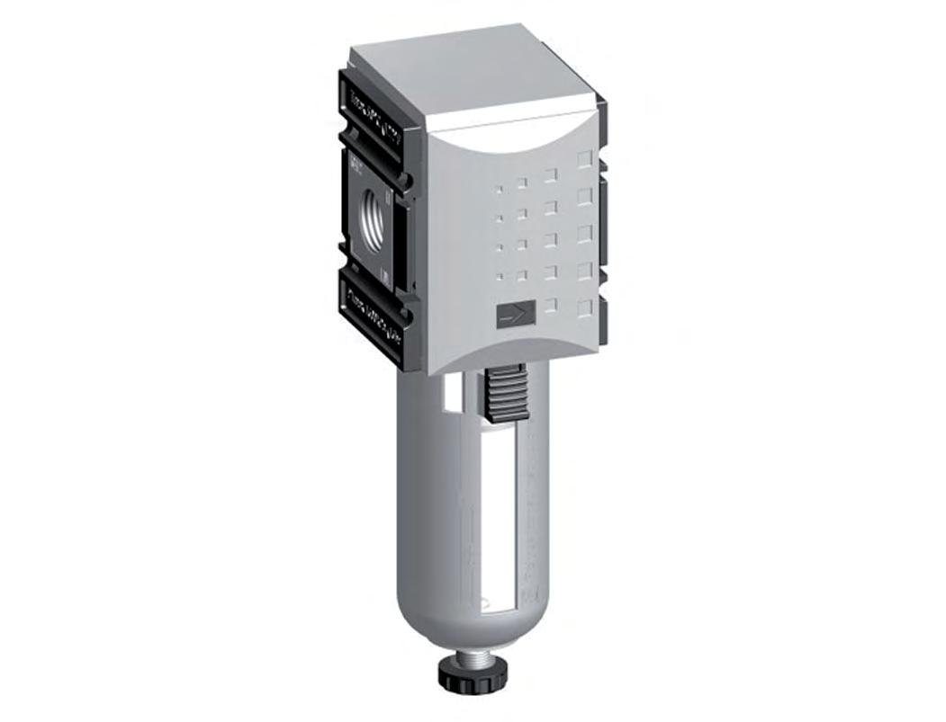 Filter 5microns G1/2'' 3500 l/min Semi-Auto Polycarbonate Futura 2