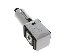 Filter 5microns G3/8'' 3500 l/min Semi-Auto Polycarbonate Futura 2