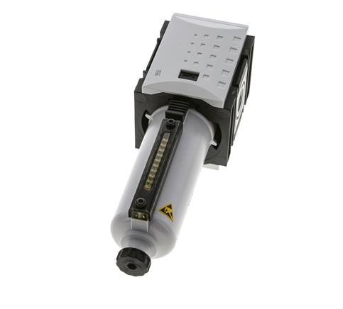 Filter 5microns G3/8'' 3500 l/min Semi-Auto Metal Futura 2