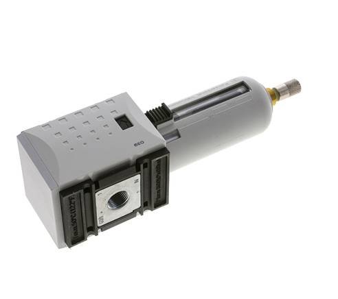Filter 5microns G3/8'' 3500 l/min Auto (Closed Without Pressure) Polycarbonate Futura 2