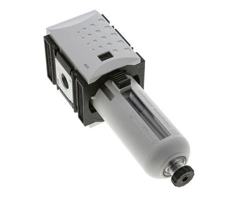 Filter 5microns G3/8'' 3500 l/min Semi-Auto Polycarbonate Futura 2