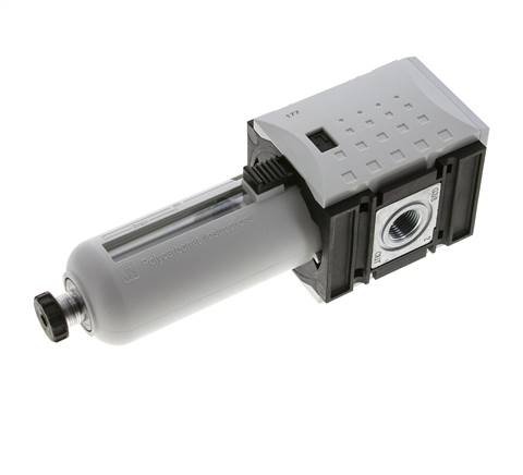 Filter 5microns G3/8'' 3500 l/min Semi-Auto Polycarbonate Futura 2