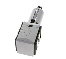 Filter 5microns G1/2'' 3500 l/min Semi-Auto Polycarbonate Futura 2