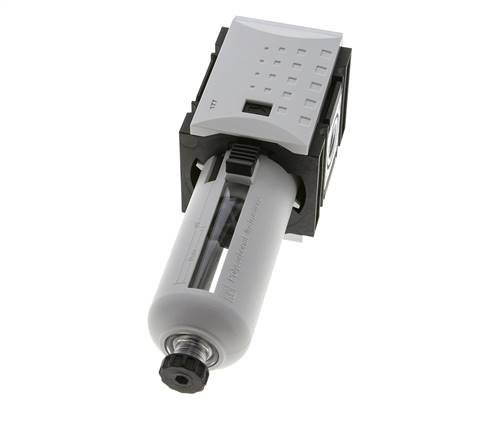 Filter 5microns G3/8'' 3500 l/min Semi-Auto Polycarbonate Futura 2