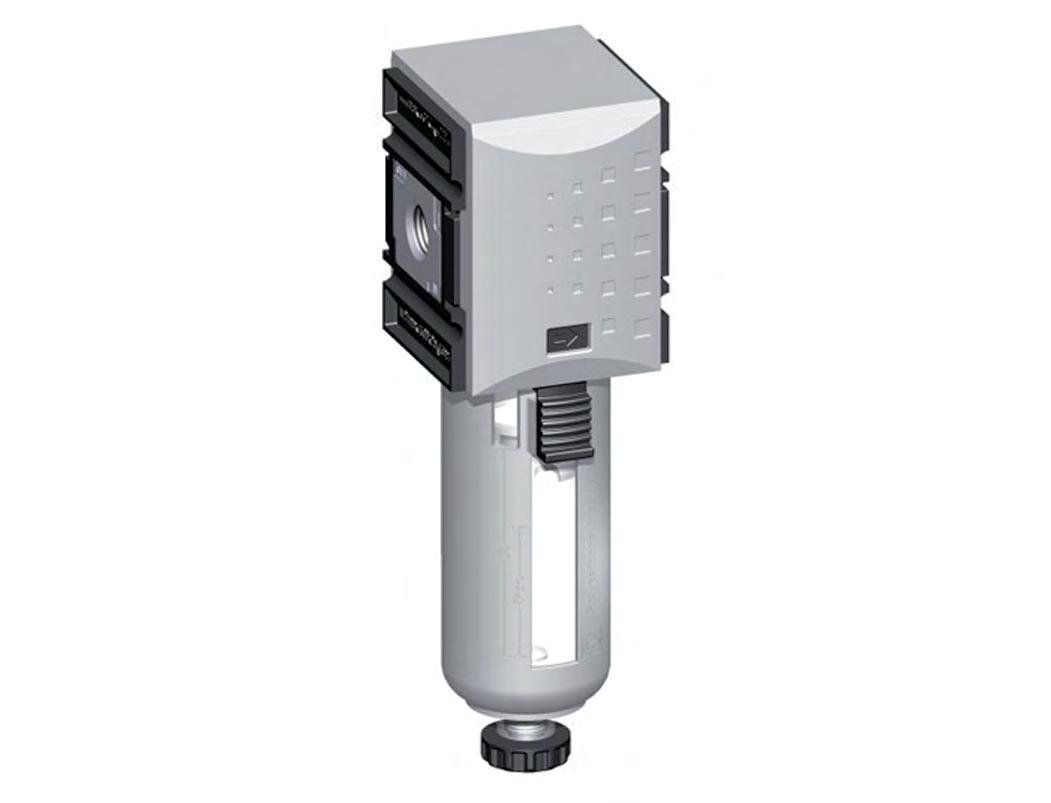 Filter 5microns G3/8'' 2200 l/min Auto Polycarbonate Futura 1