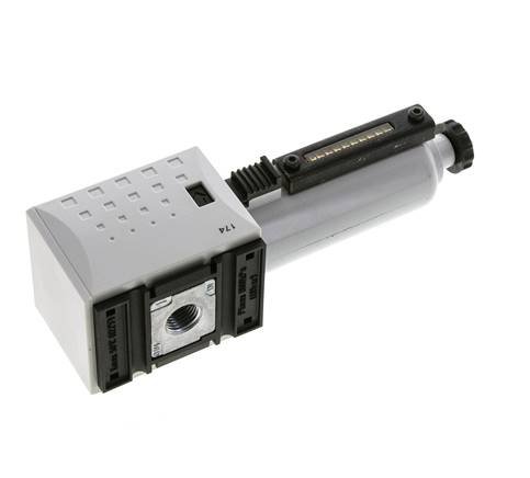 Filter 5microns G1/4'' 2200 l/min Semi-Auto Metal Futura 1