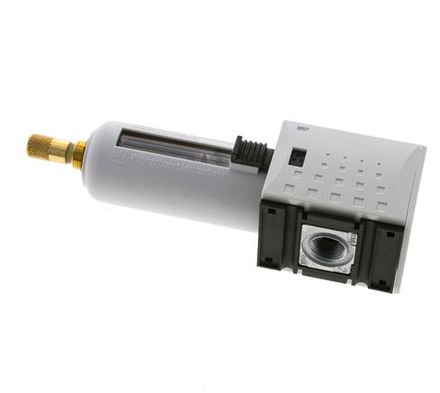 Filter 5microns G3/8'' 2200 l/min Auto Polycarbonate Futura 1