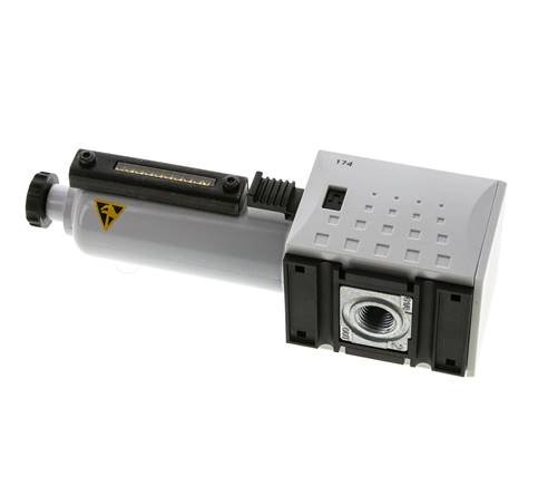 Filter 5microns G1/4'' 2200 l/min Semi-Auto Metal Futura 1