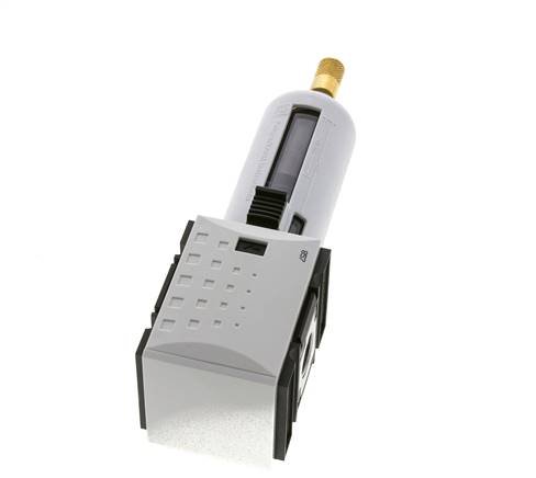 Filter 5microns G3/8'' 2200 l/min Auto Polycarbonate Futura 1