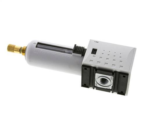 Filter 5microns G1/4'' 2200 l/min Auto Polycarbonate Futura 1