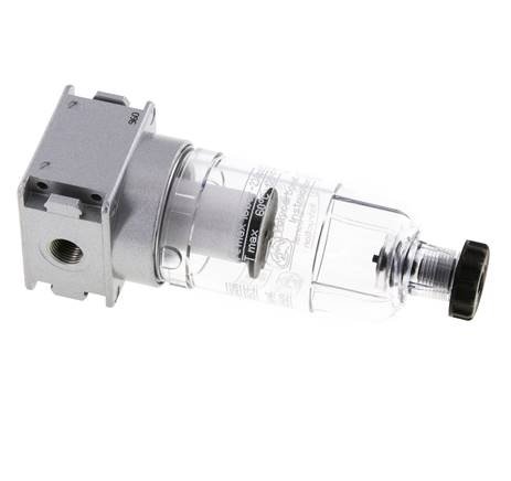 Filter 5microns G1/8'' 1000 l/min Semi-Auto Polycarbonate Multifix 0