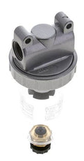 Filter 5microns G3/8'' 800 l/min Semi-Auto Polycarbonate Standard 1