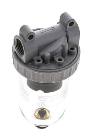 Filter 40microns G1/2'' 3100 l/min Semi-Auto Polycarbonate Standard 2