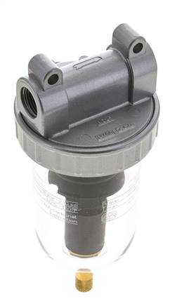 Filter 40microns G3/8'' 3100 l/min Auto Polycarbonate Standard 2