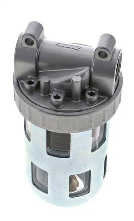 Filter 40microns G1/2'' 3100 l/min Semi-Auto Protective Cage Polycarbonate Standard 2