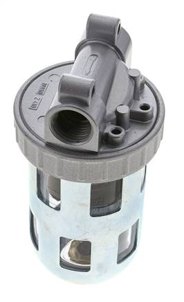 Filter 40microns G1/2'' 3100 l/min Semi-Auto Protective Cage Polycarbonate Standard 2