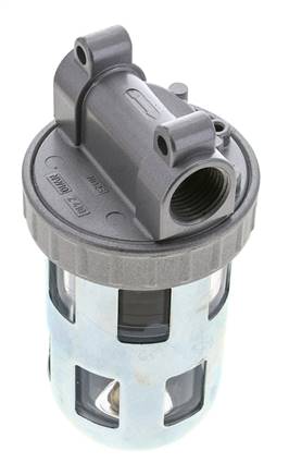 Filter 40microns G1/2'' 3100 l/min Semi-Auto Protective Cage Polycarbonate Standard 2