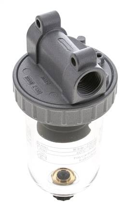 Filter 40microns G1/2'' 3100 l/min Semi-Auto Polycarbonate Standard 2