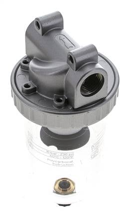 Filter 5microns G1/2'' 4000 l/min Semi-Auto Polycarbonate Standard 3