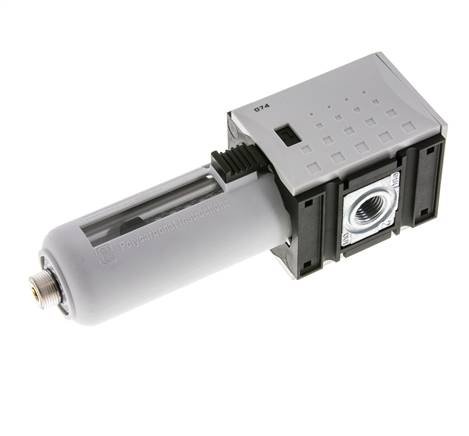 Activated Carbon Filter G1/4'' 470 l/min Without Drainage Polycarbonate Futura 1