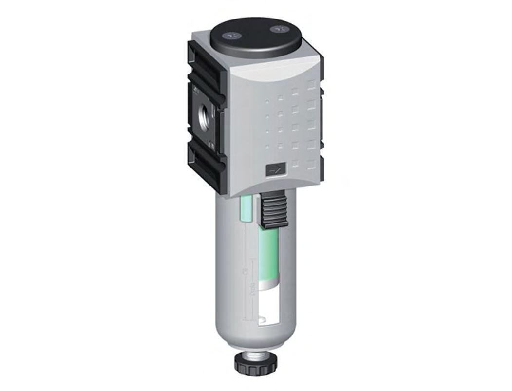 Pre-Filter 0.3microns G3/8'' 300 l/min Semi-Auto Polycarbonate Futura 1