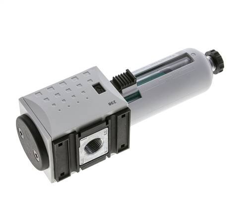 Microfilter 0.01microns G3/8'' 350 l/min Semi-Auto Polycarbonate Futura 1