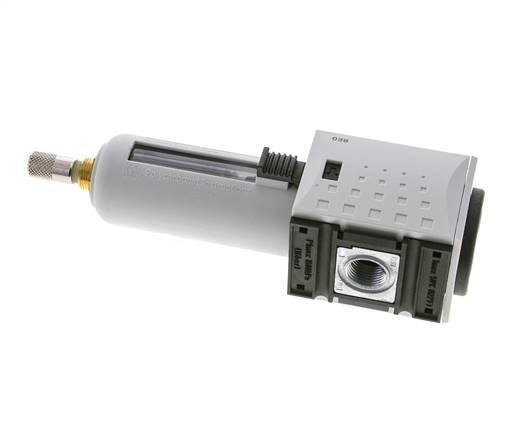 Microfilter 0.01microns G3/8'' 350 l/min Auto (Closed Without Pressure) Polycarbonate Futura 1