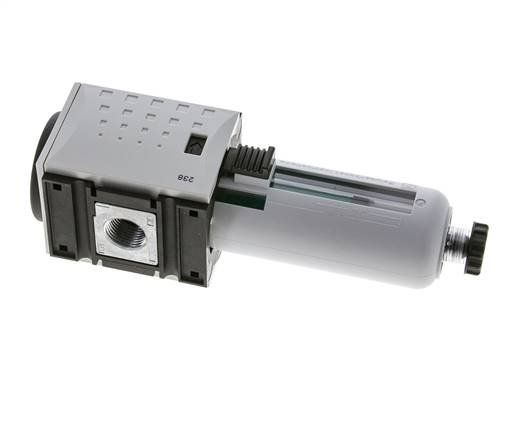 Microfilter 0.01microns G3/8'' 350 l/min Semi-Auto Polycarbonate Futura 1