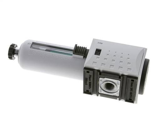 Microfilter 0.01microns G1/4'' 350 l/min Auto Polycarbonate Futura 1