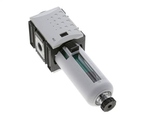 Microfilter 0.01microns G1/4'' 350 l/min Auto Polycarbonate Futura 1