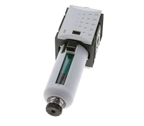 Microfilter 0.01microns G1/4'' 350 l/min Auto Polycarbonate Futura 1