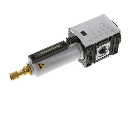 Microfilter 0.01microns G3/8'' 350 l/min Auto Metal Futura 1