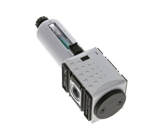 Microfilter 0.01microns G3/8'' 350 l/min Semi-Auto Polycarbonate Futura 1