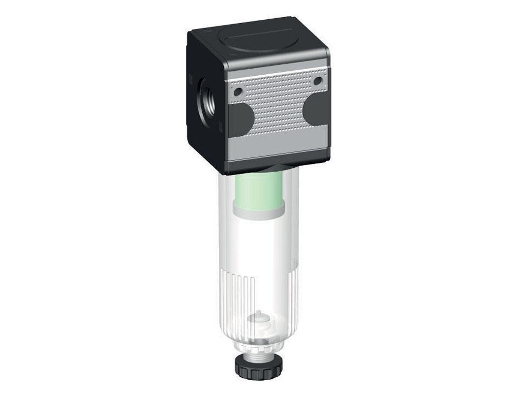 Microfilter 0.01microns G1/4'' 280 l/min Semi-Auto Polycarbonate ...