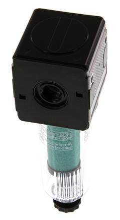 Microfilter 0.01microns G1/4'' 280 l/min Semi-Auto Polycarbonate Multifix 1