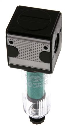 Microfilter 0.01microns G1/4'' 280 l/min Semi-Auto Polycarbonate Multifix 1