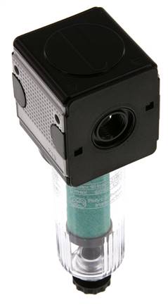 Microfilter 0.01microns G1/4'' 280 l/min Semi-Auto Polycarbonate Multifix 1