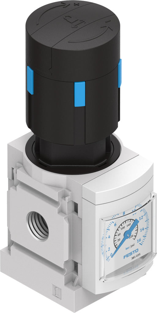 Festo Compressed Air Pressure Regulator G1/8'' 0.5-12bar 1000l/min - 529425