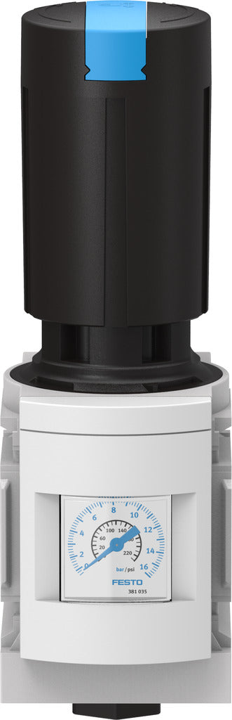 Festo Compressed Air Pressure Regulator G1/4'' 0.3-7bar 3000l/min - 529997