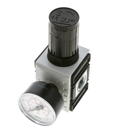 Precision Pressure Regulator for Manifold Assembly G1/4''&3/8'' 2500 l/min 0.5-16.0bar/7-232psi PA Futura 1